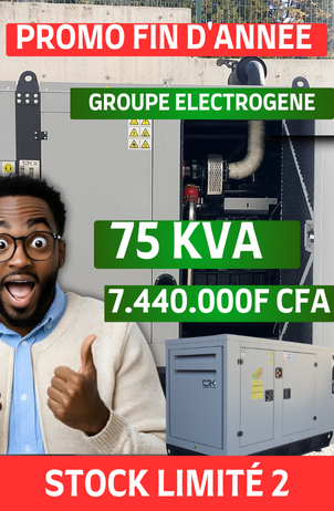 Groupe électrogène 75 kVA